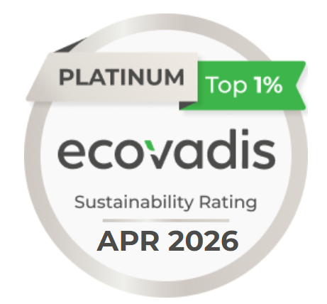 4月ecovadis铂金奖牌 4月ecovadis铂金奖牌
